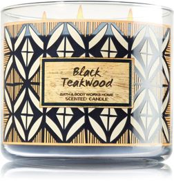 Black Teakwood Bath & Body Works Candle Review