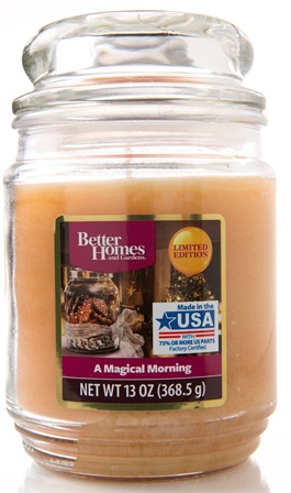 A Magical Morning Better Homes And Gardens Candle Review