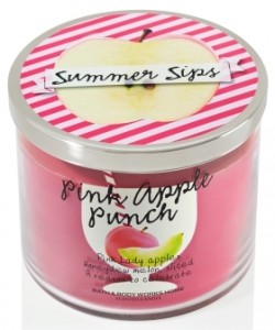 Pink-apple-punch-candle-bbw