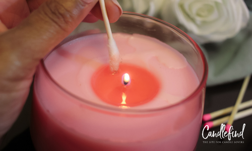 Candlefind How to Save A Drowning Candle Wick Step 3
