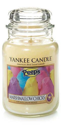 Marshmallow Chicks Candle