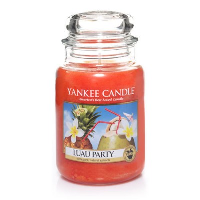 Luau Party candle