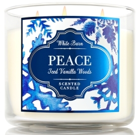Peace candle bath and body works