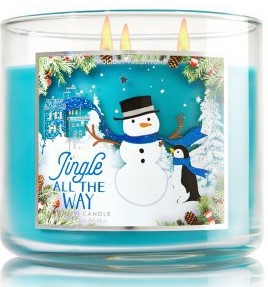 jingle all the way candle