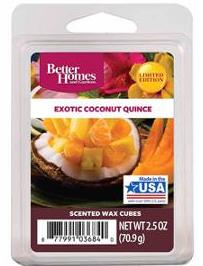 Exotic coconut quince wax melts
