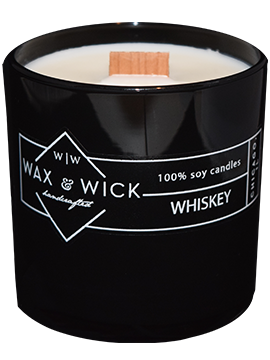 Whisky Wax and Wick Candle