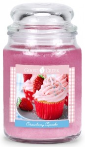 Strawberry Lava Cupcake