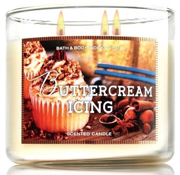 buttercream icing bath and body works candle