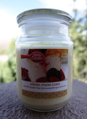 Angel Food Cake Candle