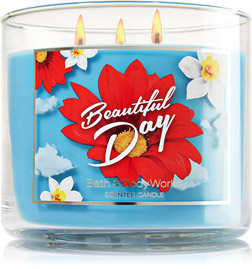 beautiful day candle