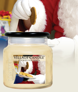 Cookies For Santa Candle Village Candle