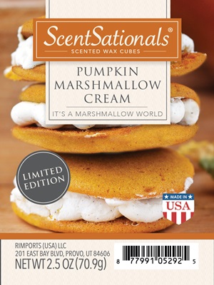 Pumpkin Marshmallow Cream Wax Melts