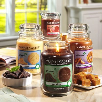 Girl Scout Cookie Candles
