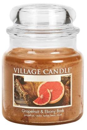 Grapefruit Ebony Bark Candle Village Candle