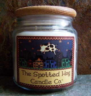 Spotted Hog Candles