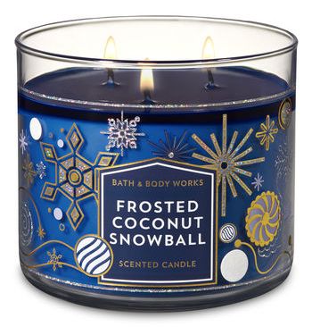 Frosted Coconut Snowball Candle Bath & Body Works