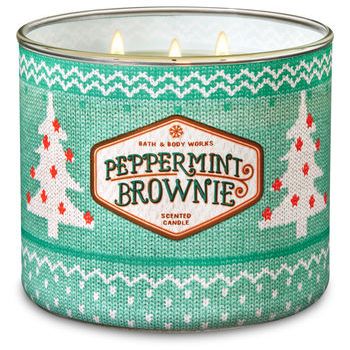 Peppermint Brownie Candle Bath & Body Works