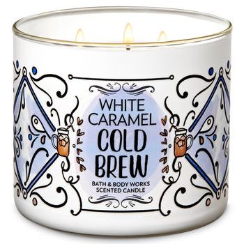 Bath & Body Works White Caramel Cold Brew Candle