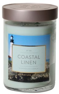 Coastal Linen Candle
