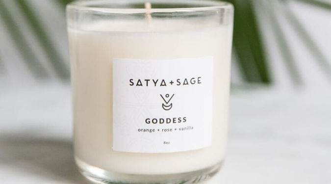 satya + sage candles