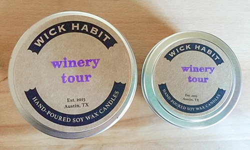 Wick Habit Winery Tour Candle