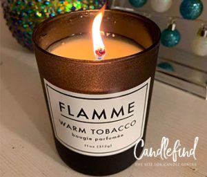 Flamme Warm Tobacco Candle