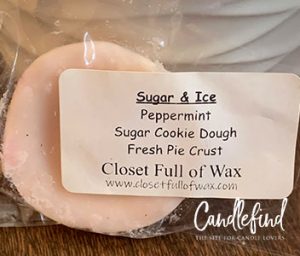 Sugar & Ice wax melt review, Closet Full of Wax