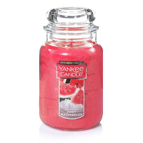 Yankee Candle Juicy Watermelon large candle jar