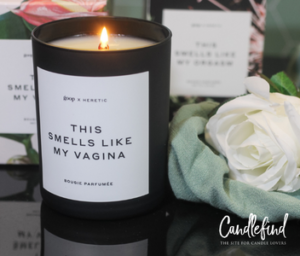 Candlefind Goop + Heretic This Smells Like My Vagina Candle Review