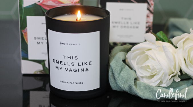 Candlefind Goop Heretic This Smells Like My Vagina Candle Review 