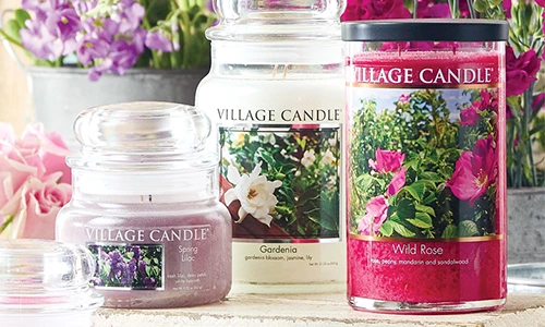 Village Candle Wild Rose Candle