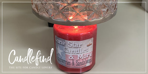 Lone Star Cranberries & Sandalwood Candle