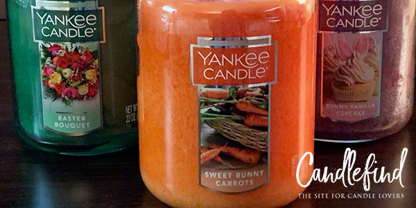 Yankee Candle Sweet Bunny Carrots Easter Candles