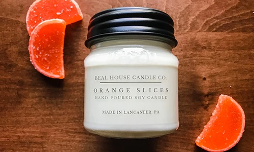 Beal House Candles Orange Slices Candle