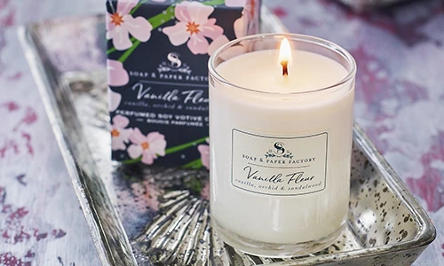 Vanilla Fleur Candle Soap & Paper Factory