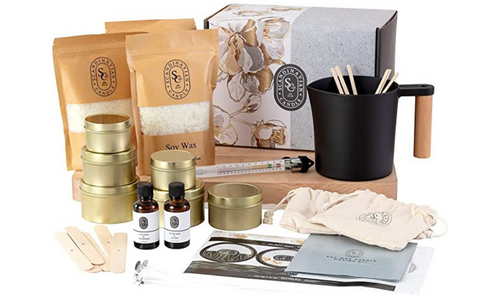 Candle Making Kit for Beginners DIY Candle Kit Soy Candle Team Building  Candle Crafting Kit Rose Petal Candle Kit for Adults Crafting Supply 