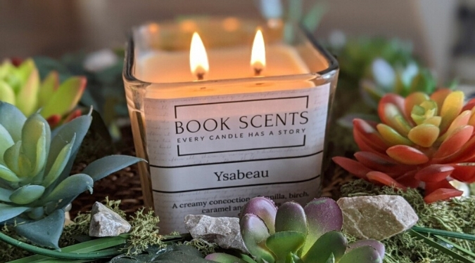 Book Scents Candles