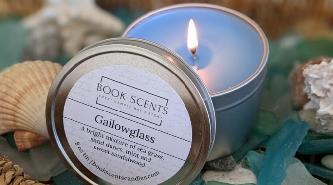 Book Scents Candles