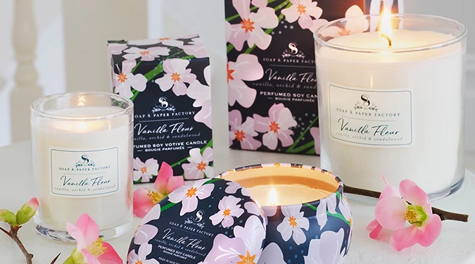 Soap & Paper Factory Candles