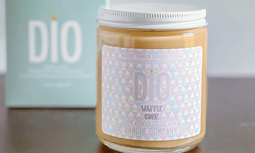 DIO Candle Co Waffle Cone Candle