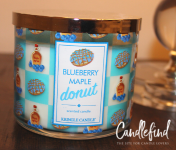Kringle Blueberry Maple Donut Candle 