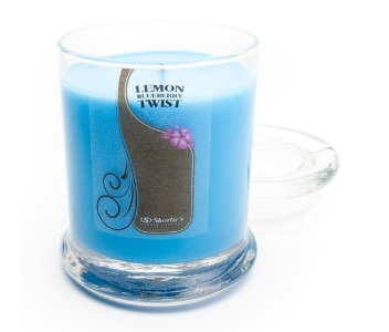 Shortie's Candle Company, Lemon Blueberry Twist