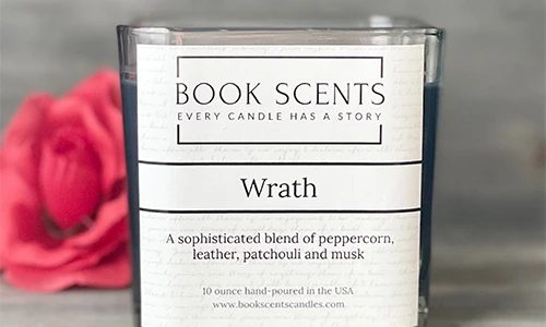 Book Scents Wrath Candle