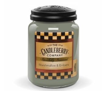 Candleberry, Marshmallows & Embers Candle