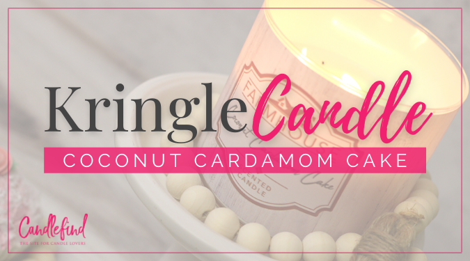 Kringle Candle Coconut Cardamom Cake Candle Review