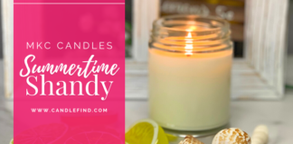 MKC Candles Summertime Shandy Candle Review
