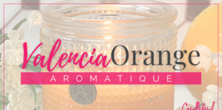 Aromatique Valencia Orange Candle Review by Candlefind