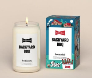 Homesick + Budweiser Backyard BBQ Candle