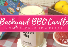 Homesick + Budweiser Backyard BBQ Candle Review