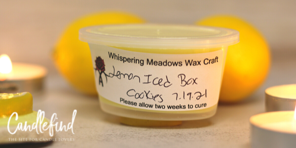 Whispering Meadows Lemon Iced Box Cookies Wax Melt 